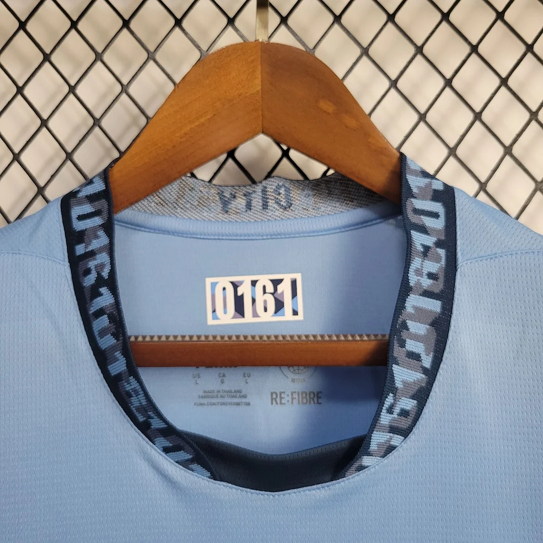 2024/2025 Manchester City Home Football Shirt For Fans Version
