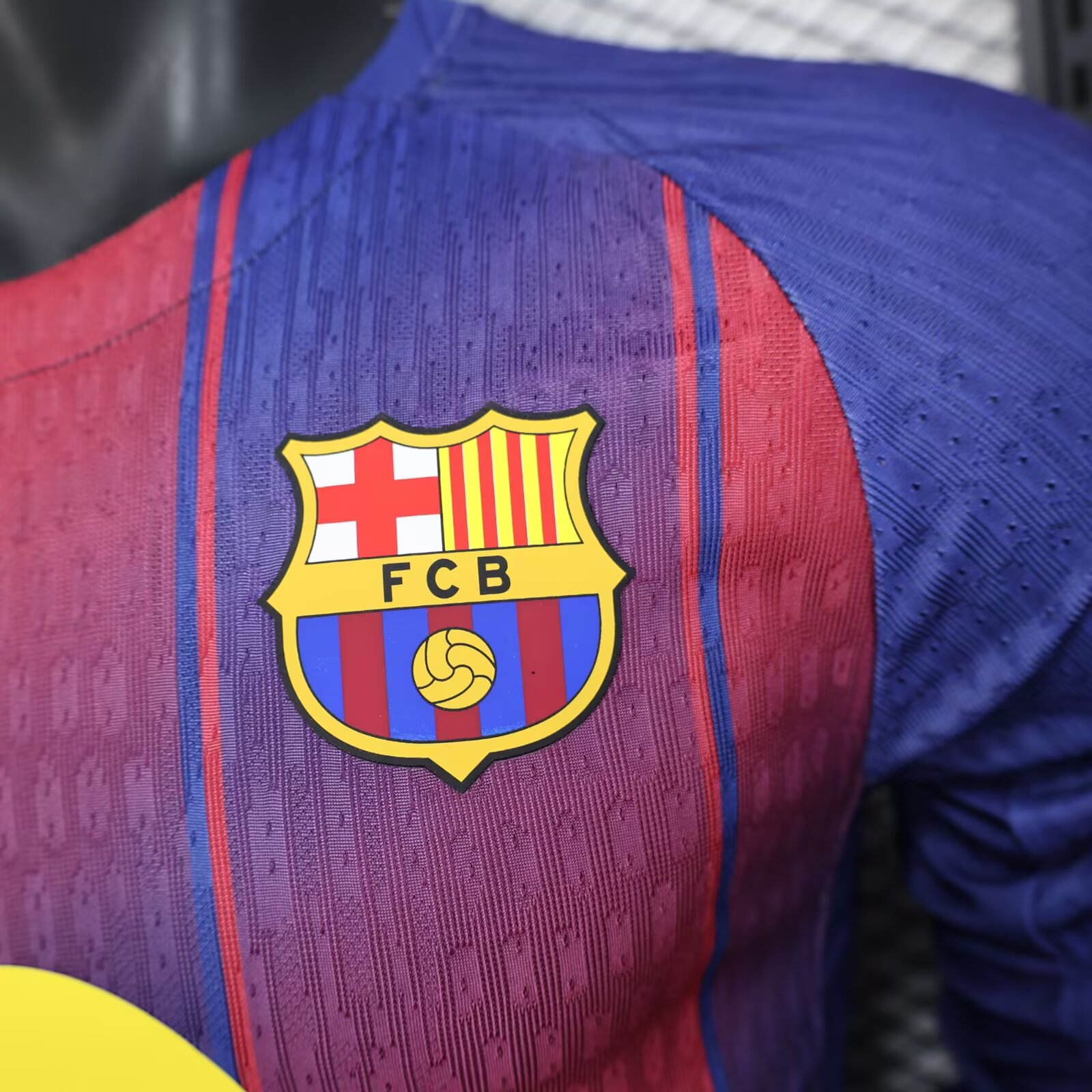 2025/2026 Barcelona Home Long Sleeves Jersey (Player Version)
