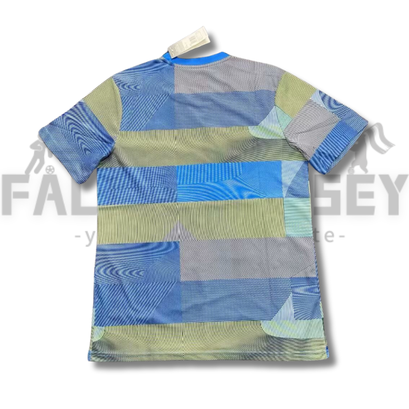 2025/2026 Real Madrid Training Bule Football Jersey(Fans version)