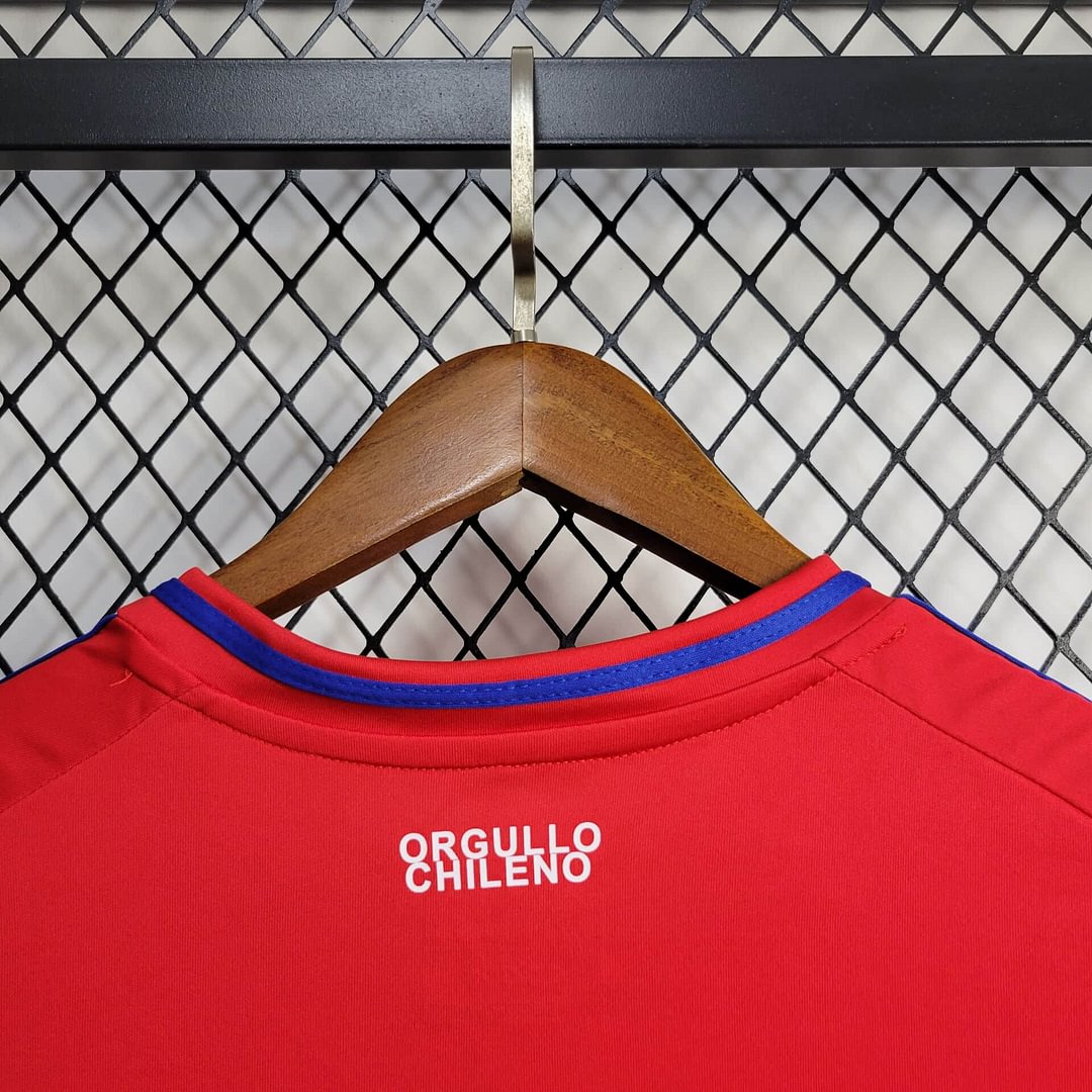 2024 Chile Home Football Shirt( Fans Edition )