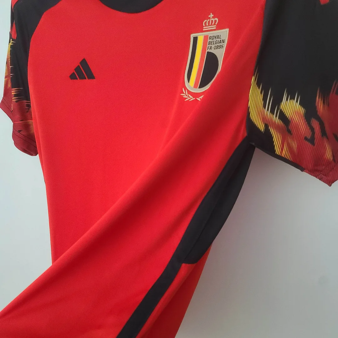 2022 Belgium Home Football Shirt( Fans Edition )