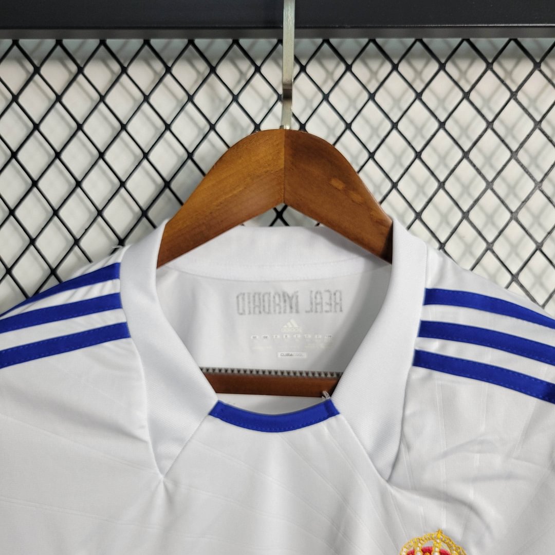 2010/2011 Real Madrid Retro Long Sleeve Home Football Shirt