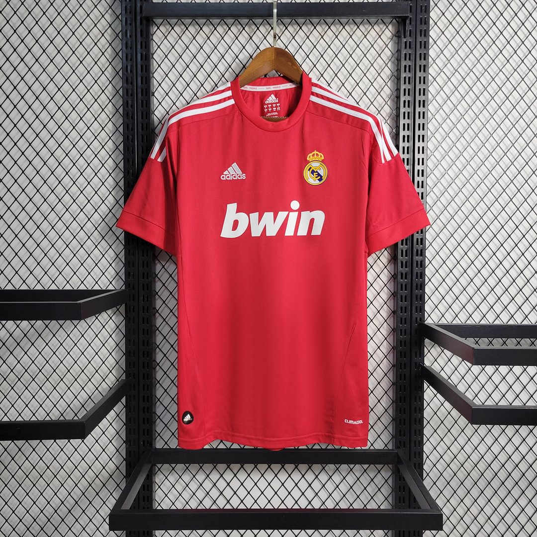 2011/2012 Real Madrid Red Third Away Retro Football Shir