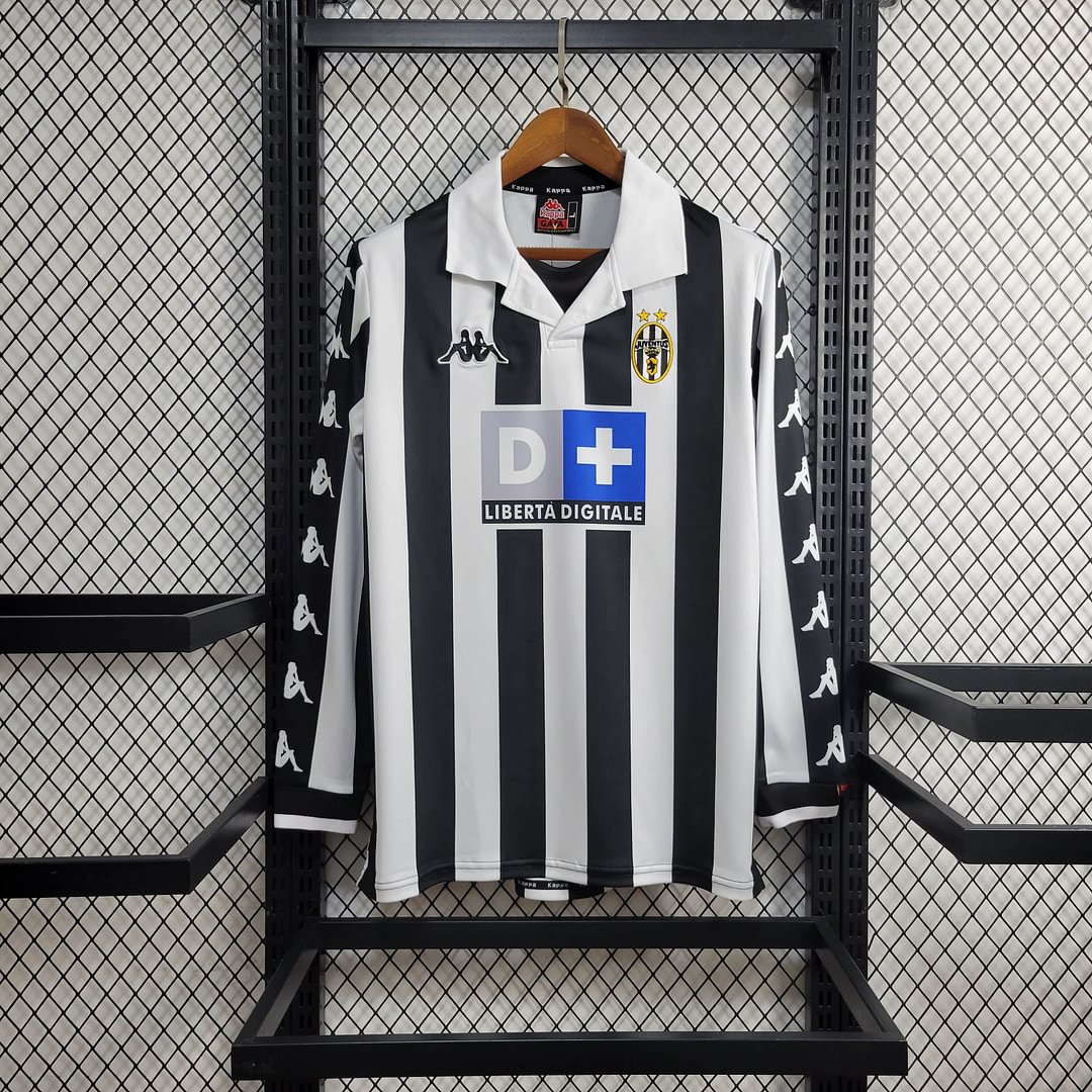 1999/2000 Retro Long Sleeve Newcastle United Home Football Shirt( Fans Edition )