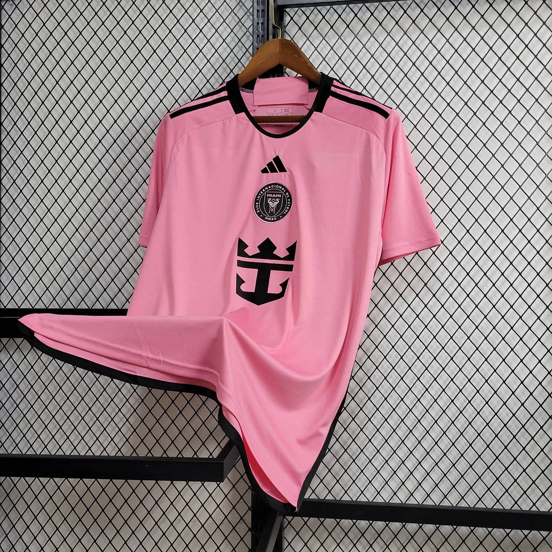 24-25 Miami cherry pink special edition football jersey( Fans Edition )