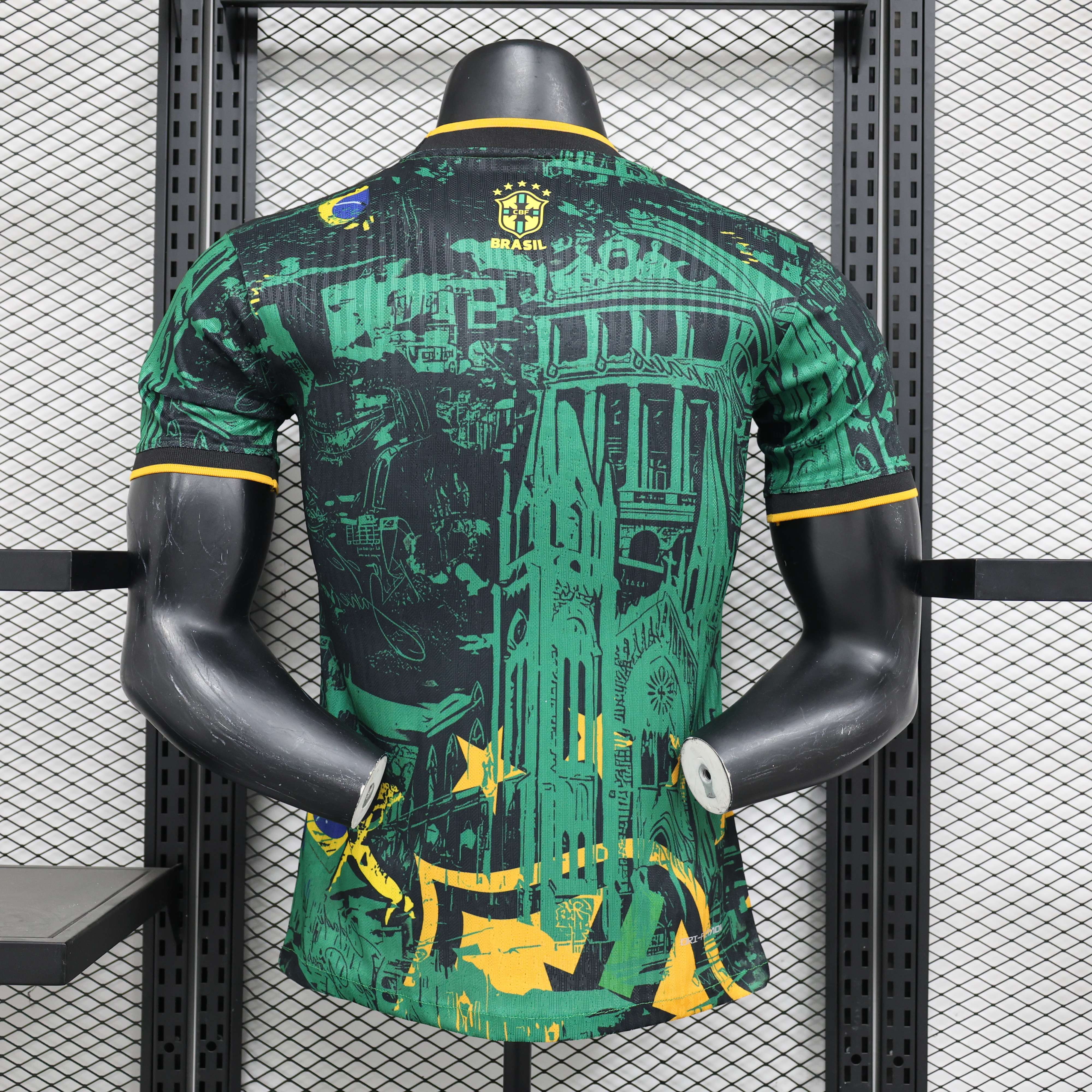 2024/2025 Brazil Green Special Edition Football Jersey(Player Edition )