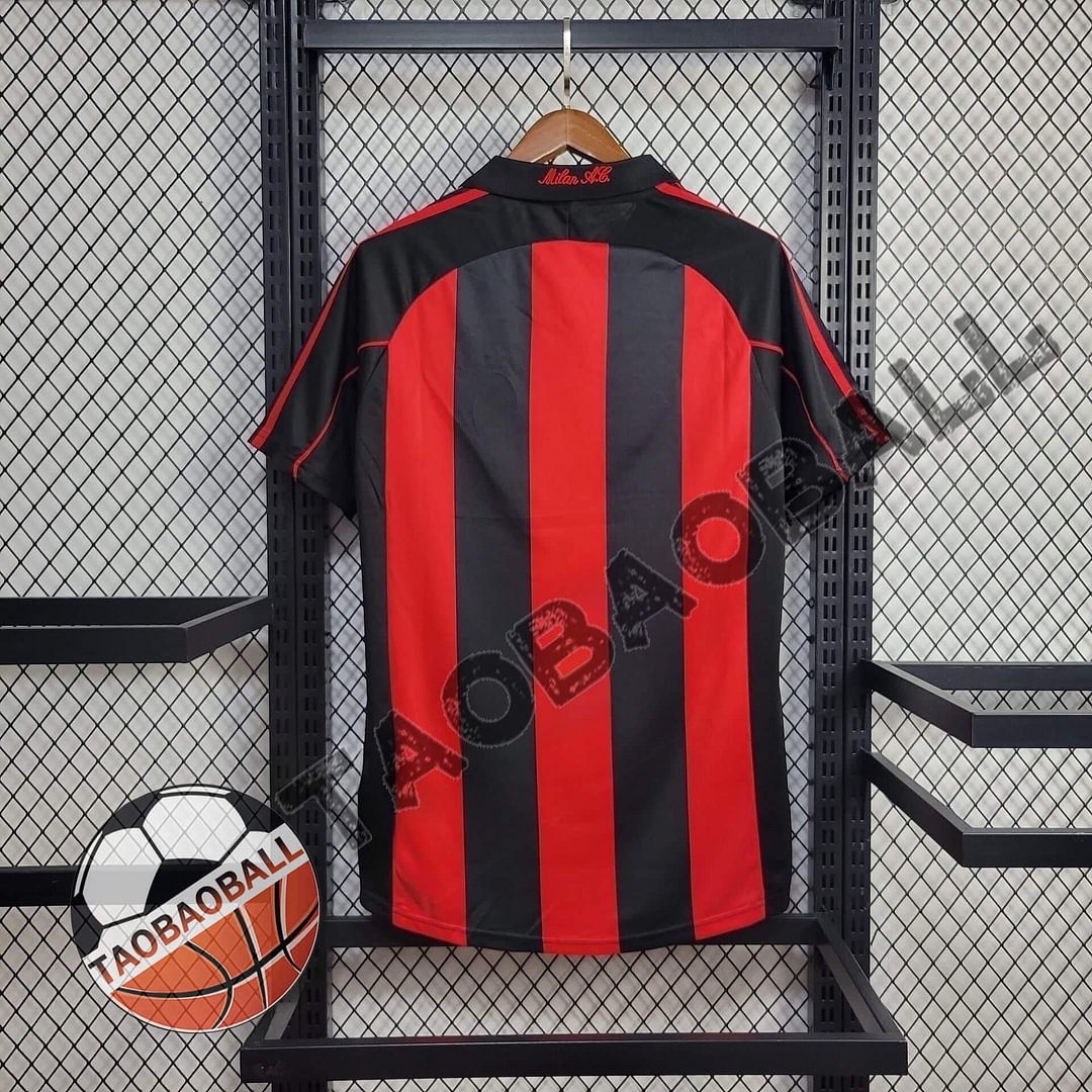 2001/2002 Retro AC Milan Home Football Shirt