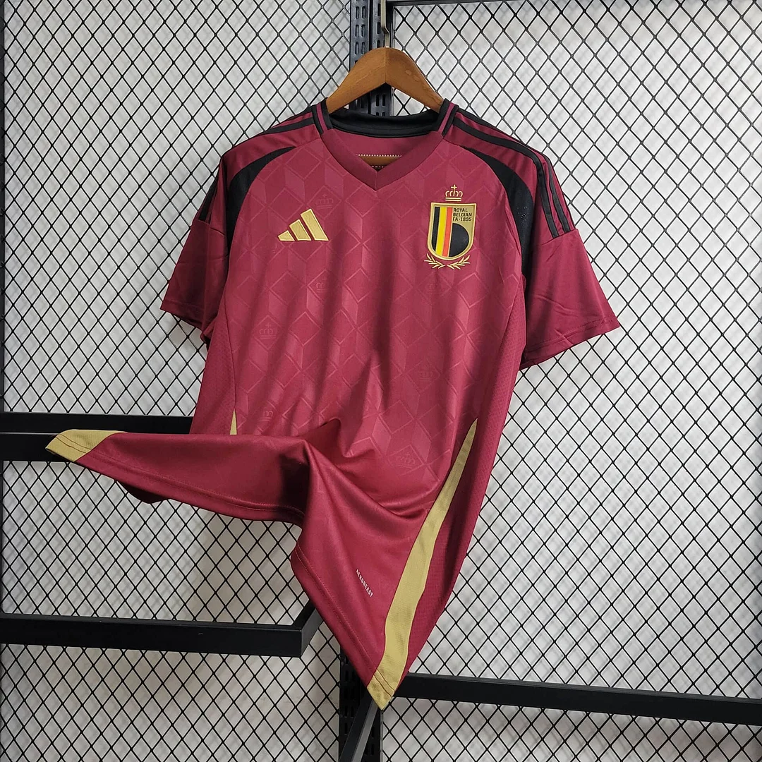 2024 Belgium Home Football Shirt( Fans Edition )