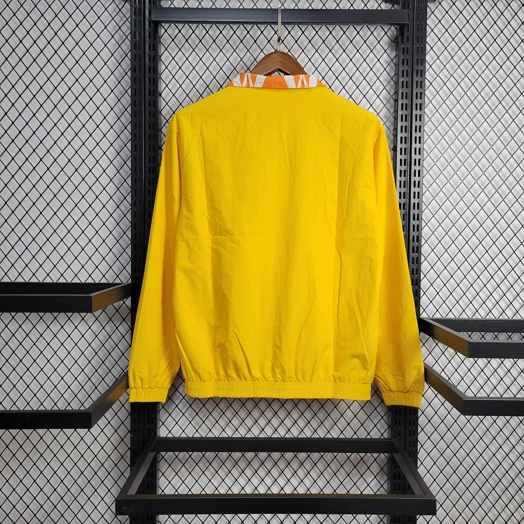 2024 Ivory Coast Reversible Windbreaker(Yellow-Orange) Football Shirt