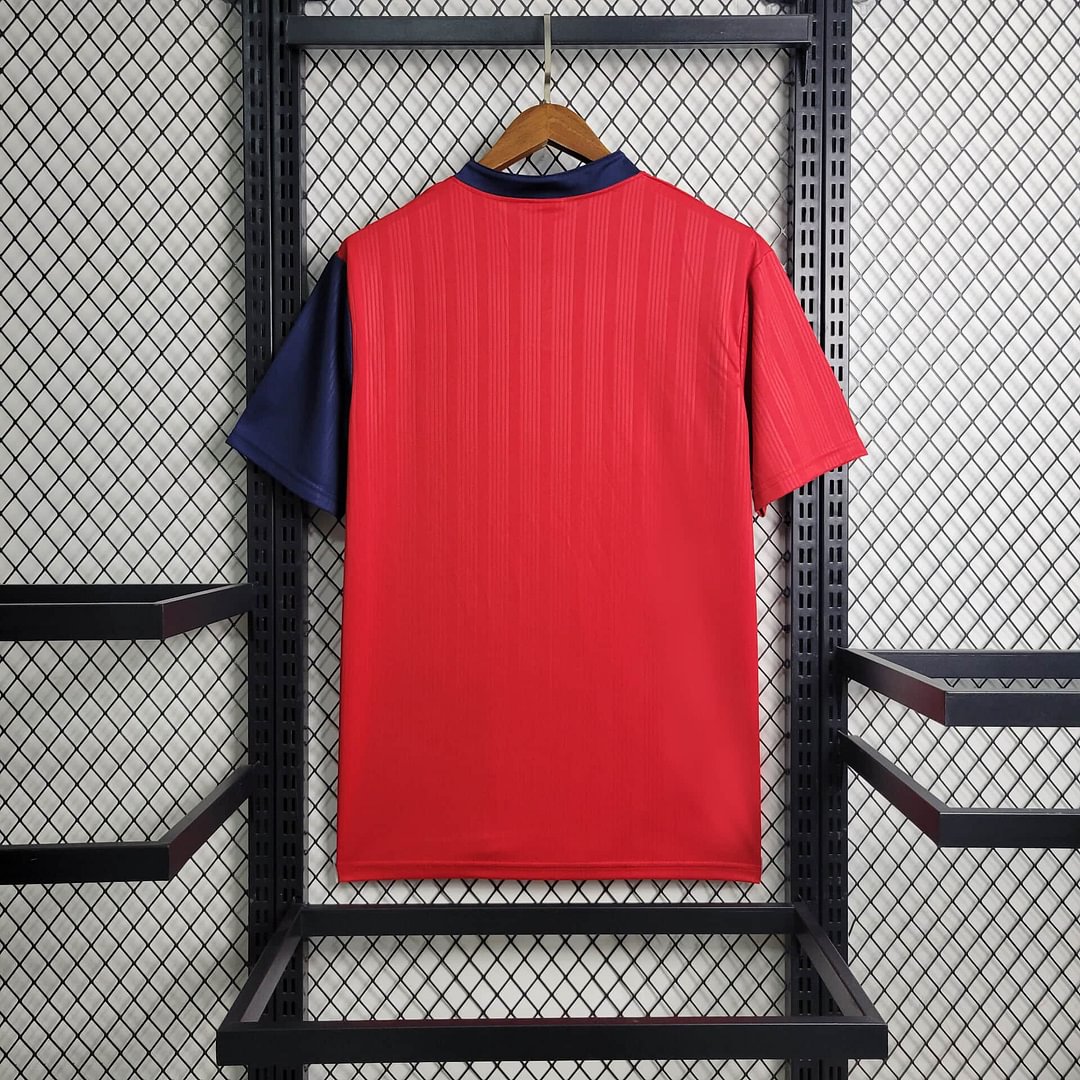 1996 Spain Retro Home way Football Shirt