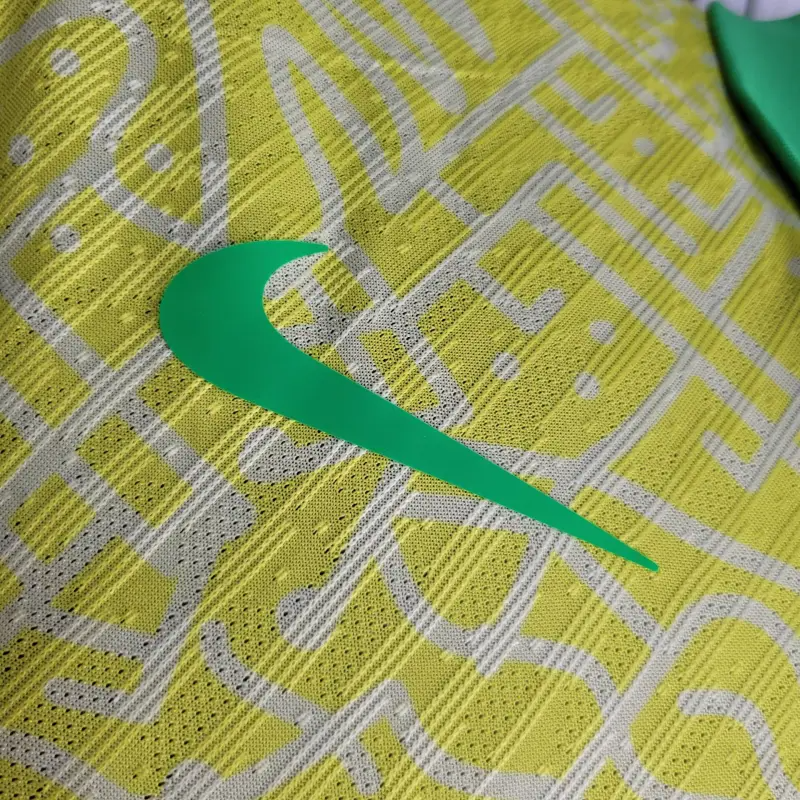 2024 Brazil Long Sleeve Home Football Shirt( Player Version)
