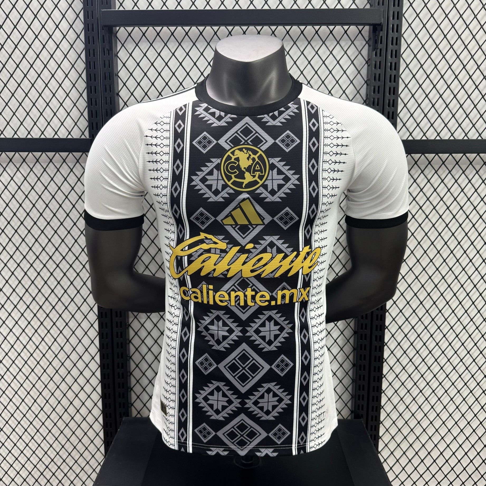 2025/2026 Club América Black and White Special Edition Football Jersey (Player Version)