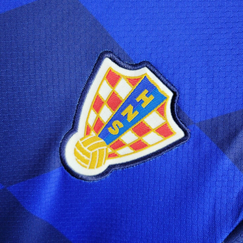 2024 Croatia Away Football Shirt Kids Size