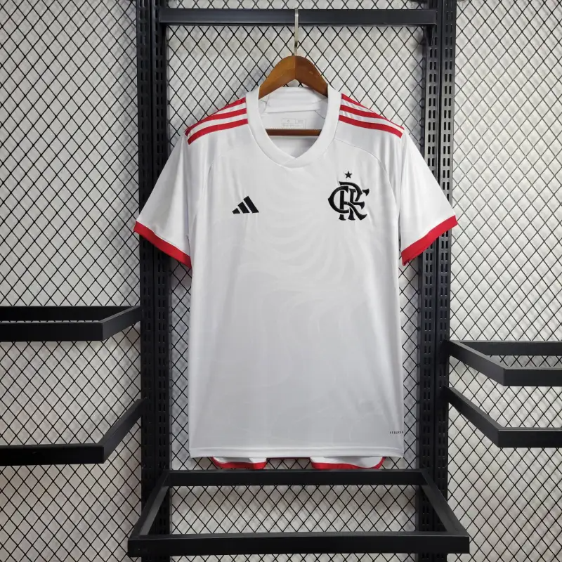 2024/2025 Flamengo White Away Football Shirt(For Fans Version)