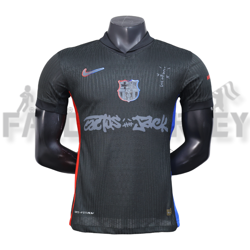 2024/2025 Limited Edition FC Barcelona x Travis Scott Men’s Away Football Jersey( Player Edition )