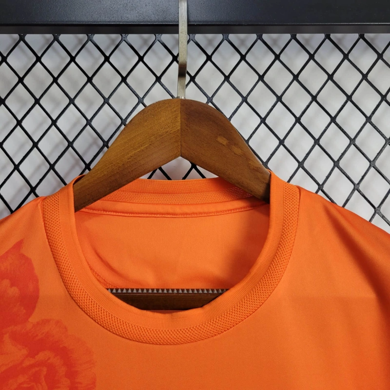 2024/2025 Real Madrid Y-3 Orange Rose Special Edition Orange Football Shirt