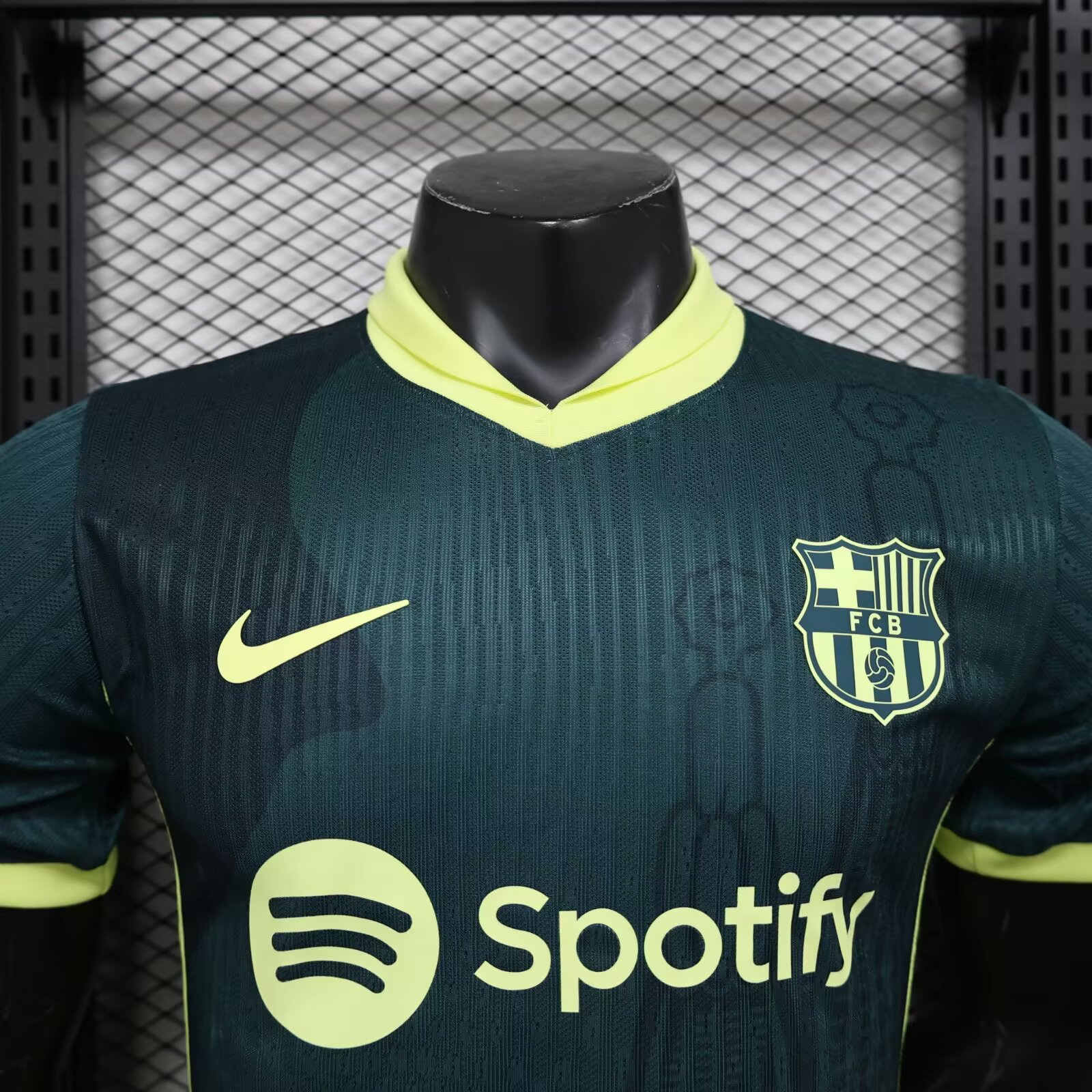 2025/2026 Barcelona Army Green Special Jersey(Player Edition)
