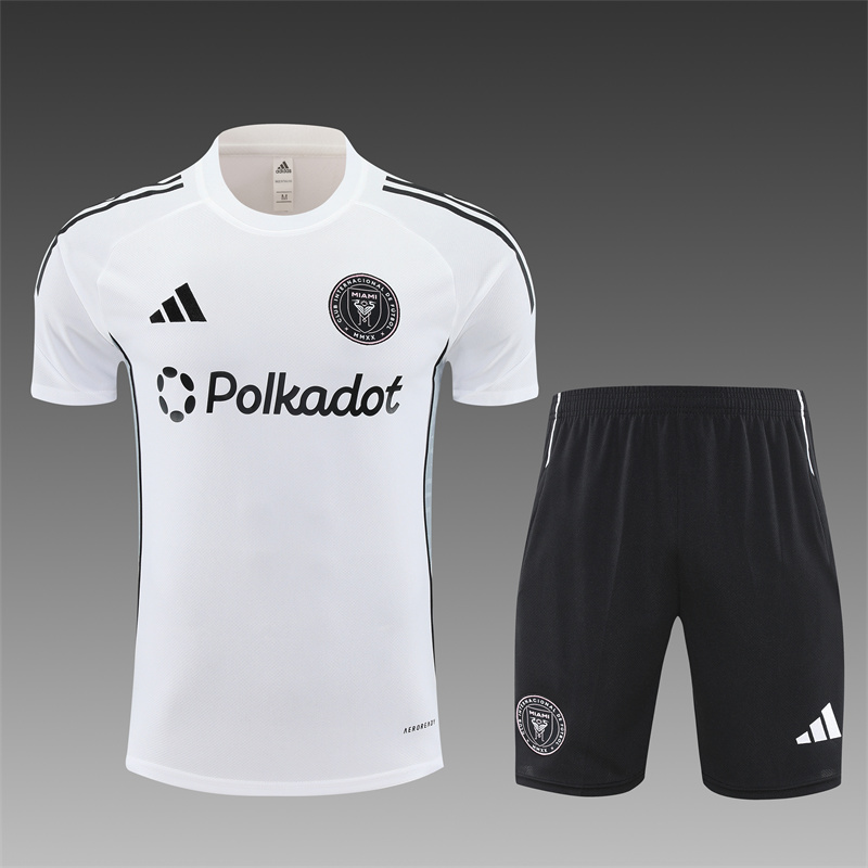 2025/2026 Miami White Training Wear Suit Shirt