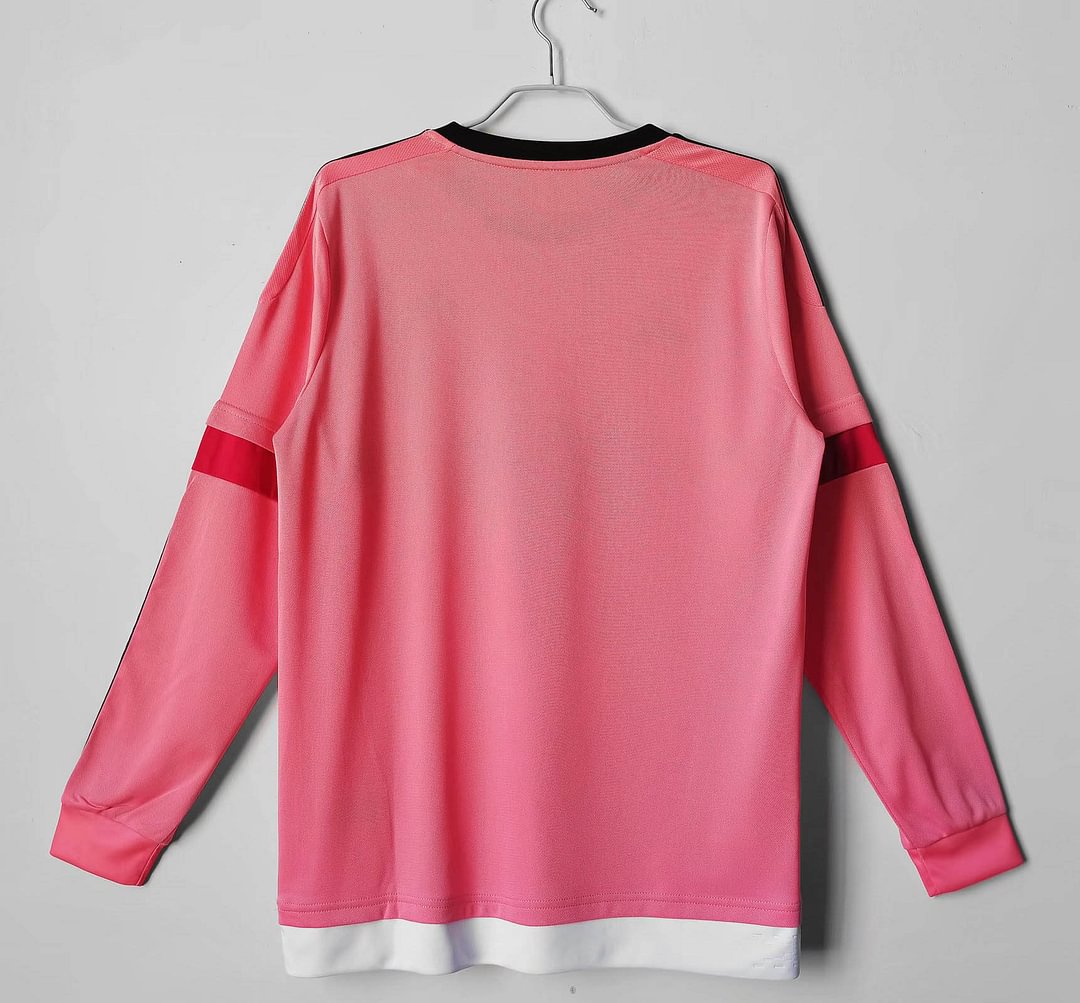 2015/2016 Juventus Retro Long Sleeve Away Football Shirt