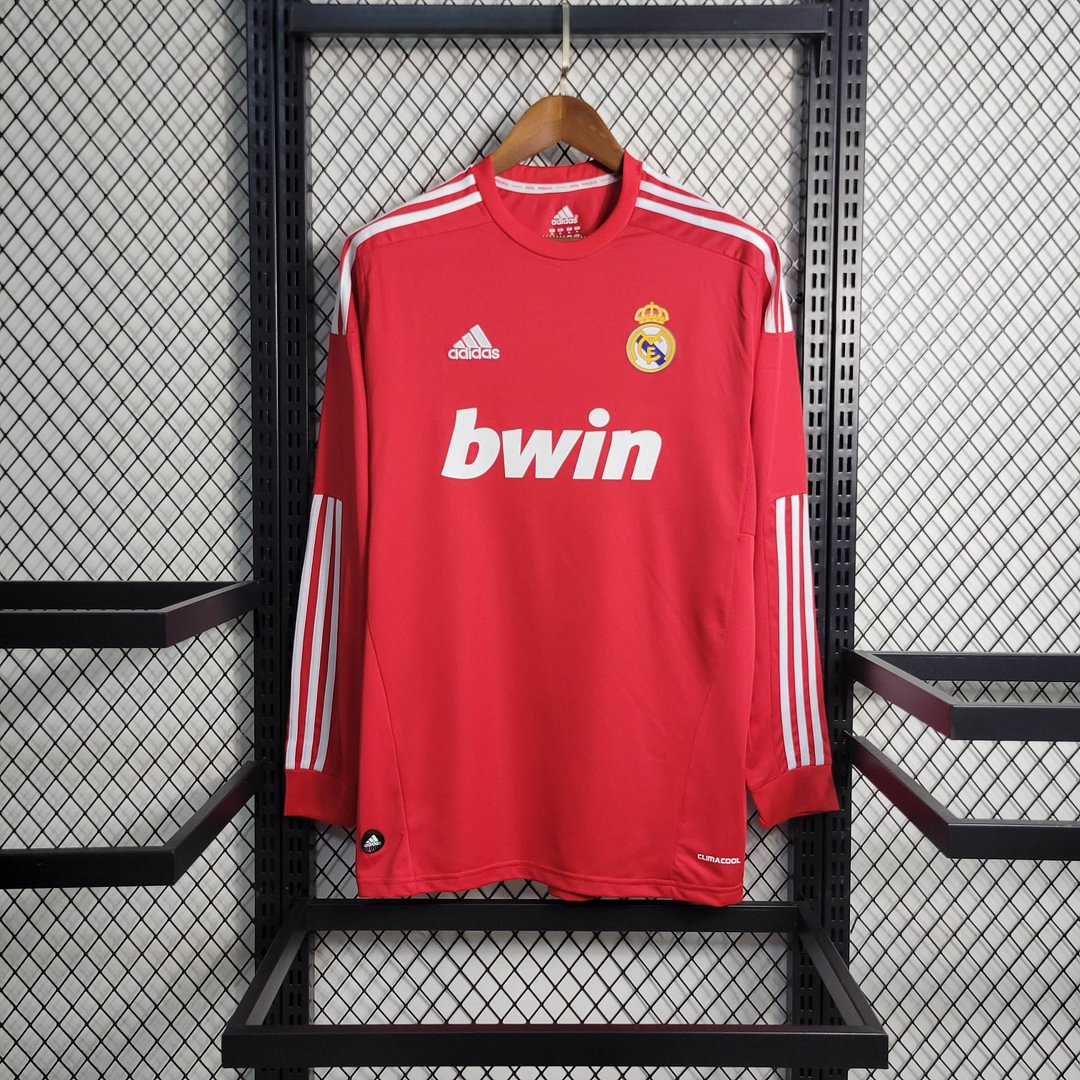 2011/2012 Real Madrid Retro Long Sleeve Third Away Football Shirt