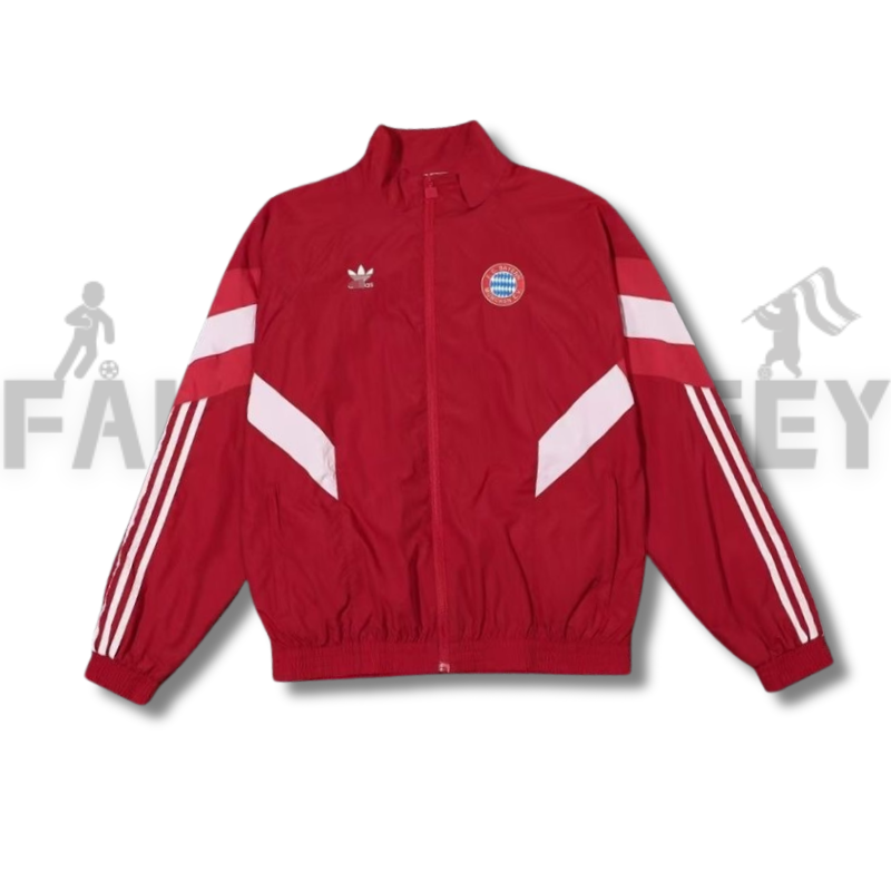 25/26 Bayern Munchen Red Windbreaker Football Shirt