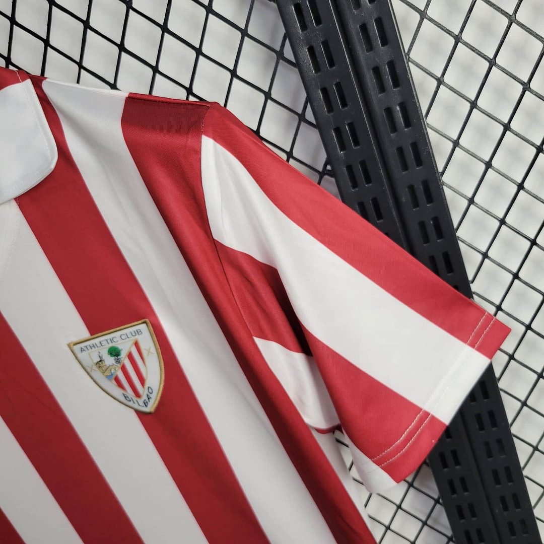 1984 Retro Athletic Bilbao Home Football Shirt( Fans Edition )