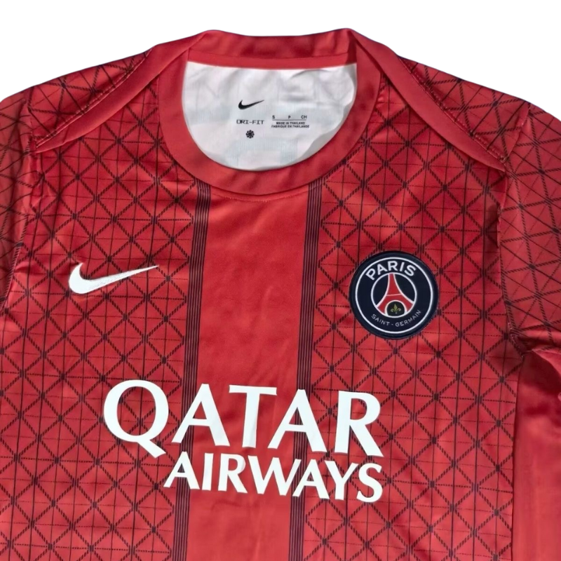 2025/2026 Paris Pre match training uniform Jersey(Fans version)
