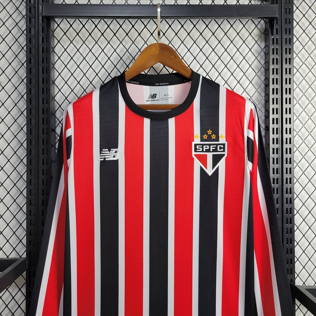 2024/2025 São Paulo Away Long Sleeve Football Shirt