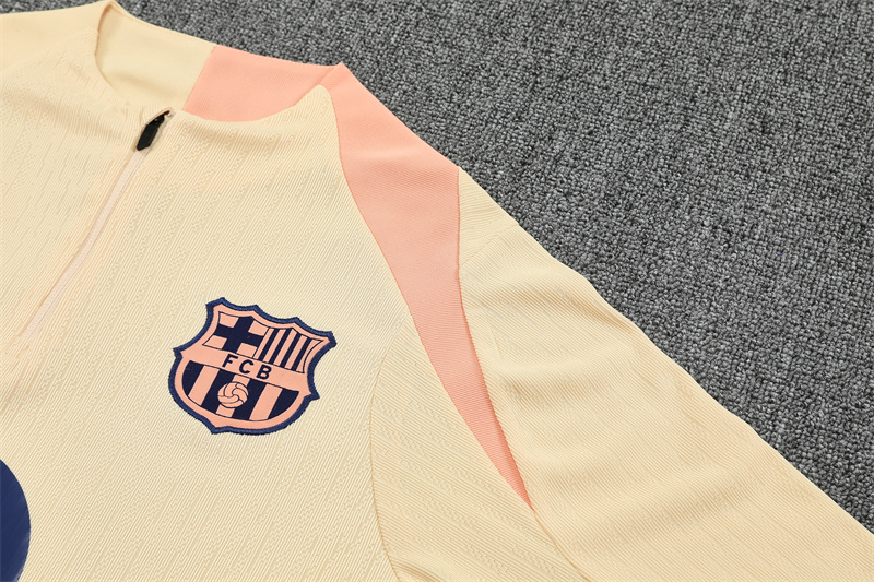 2025/2026 Barcelona Half zip training suit set