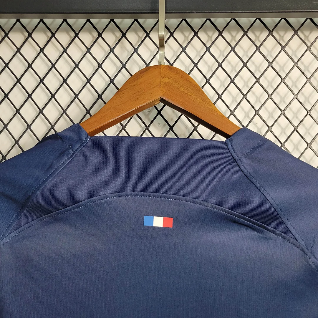 2023/2024 Long Sleeve Paris Saint-Germain Home Football Shirt