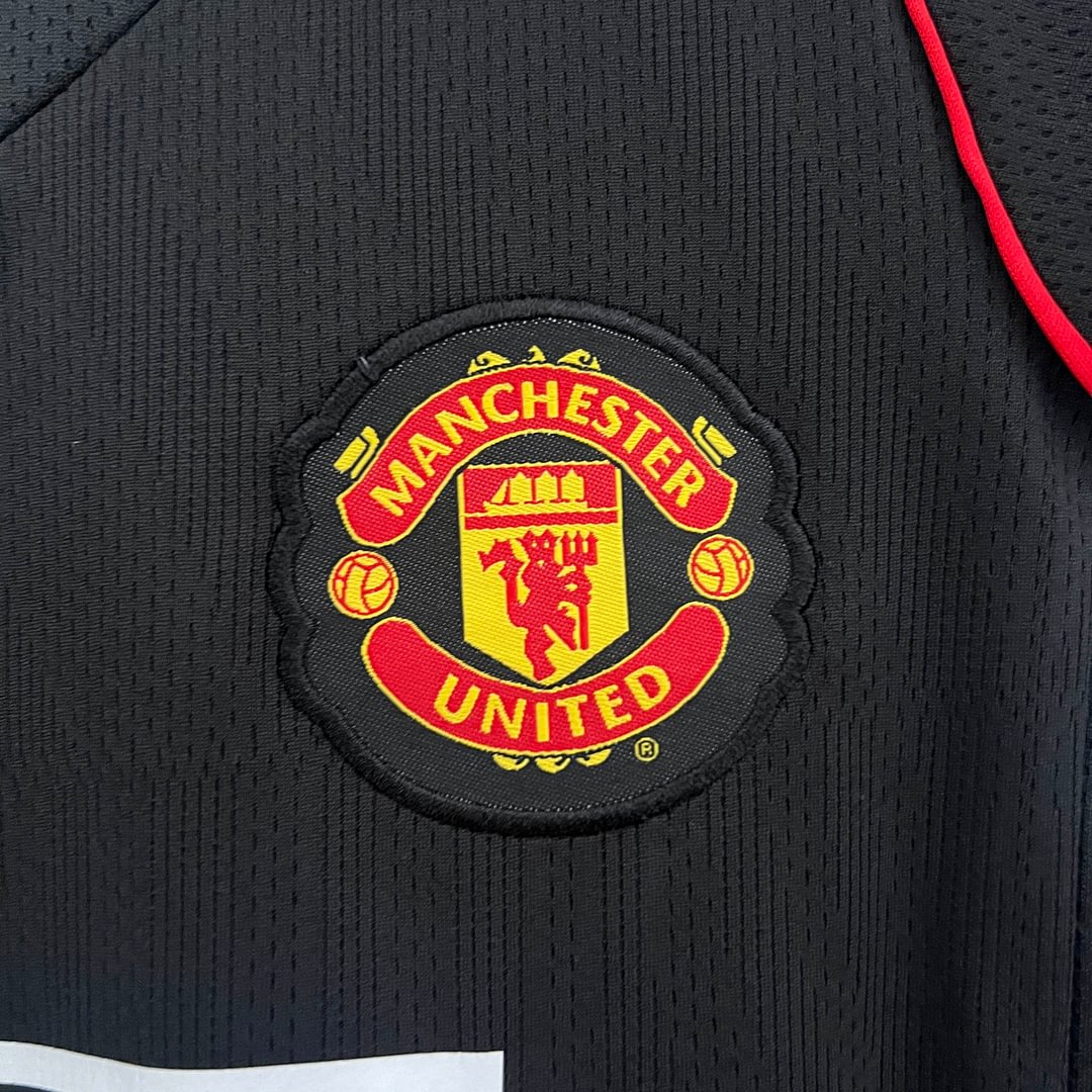 2006/2007 Manchester United Retro Away Football Shirt Kids Size