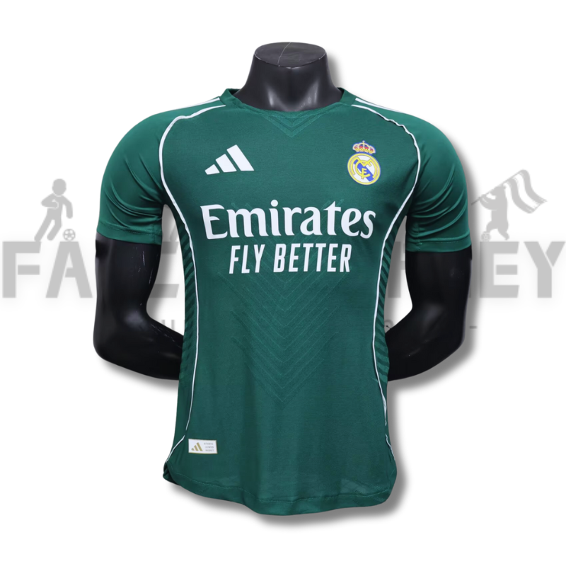 2025/2026 Real Madrid Green Special Jersey(Player Version)