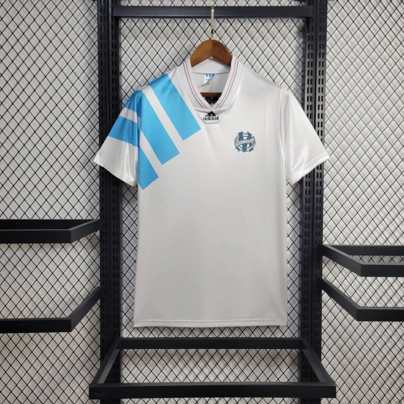 1993/1994 Retro Olympique Marseille Home Football Shirt(Fan version)