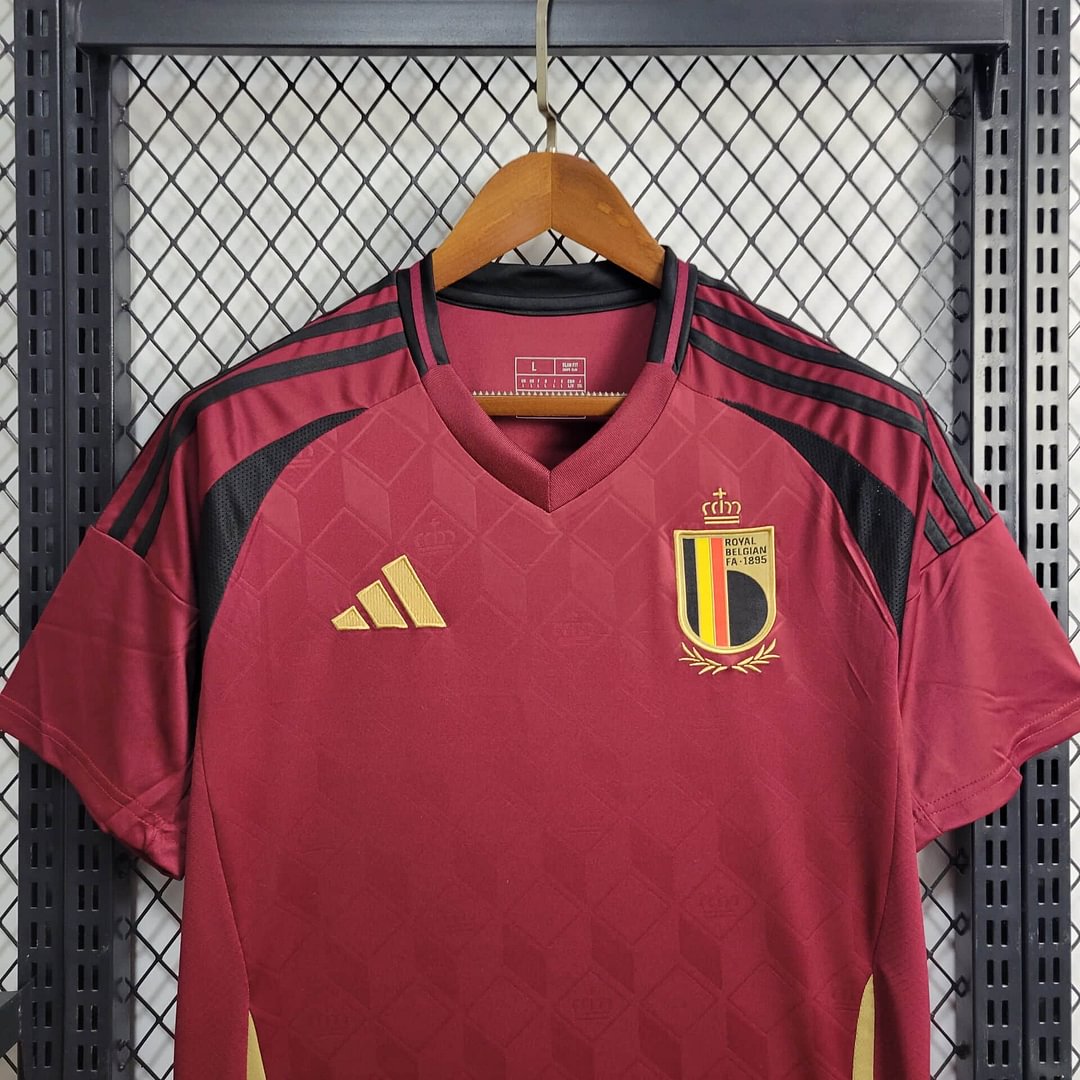 2024 Belgium Home Football Shirt( Player Version)