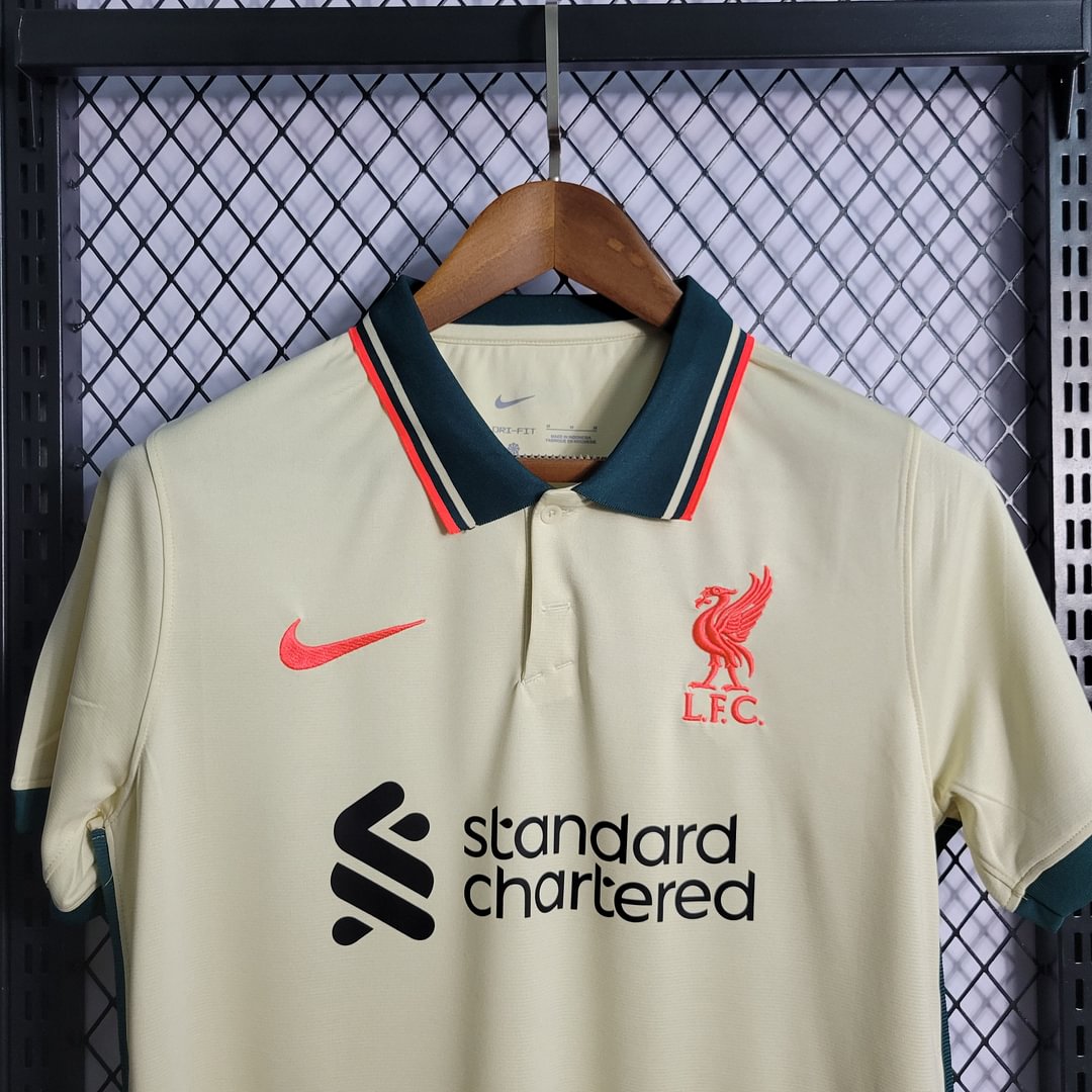 2021/2022 Liverpool Away Football Shirt(Fans Version)