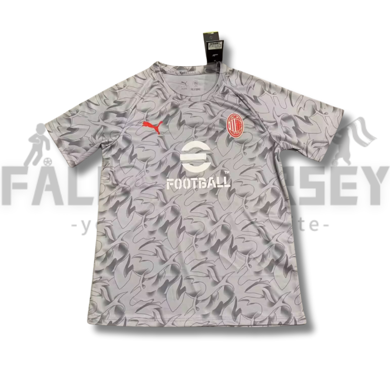2025/2026 AC Milan Pre match training uniform Jersey( Fans Edition )