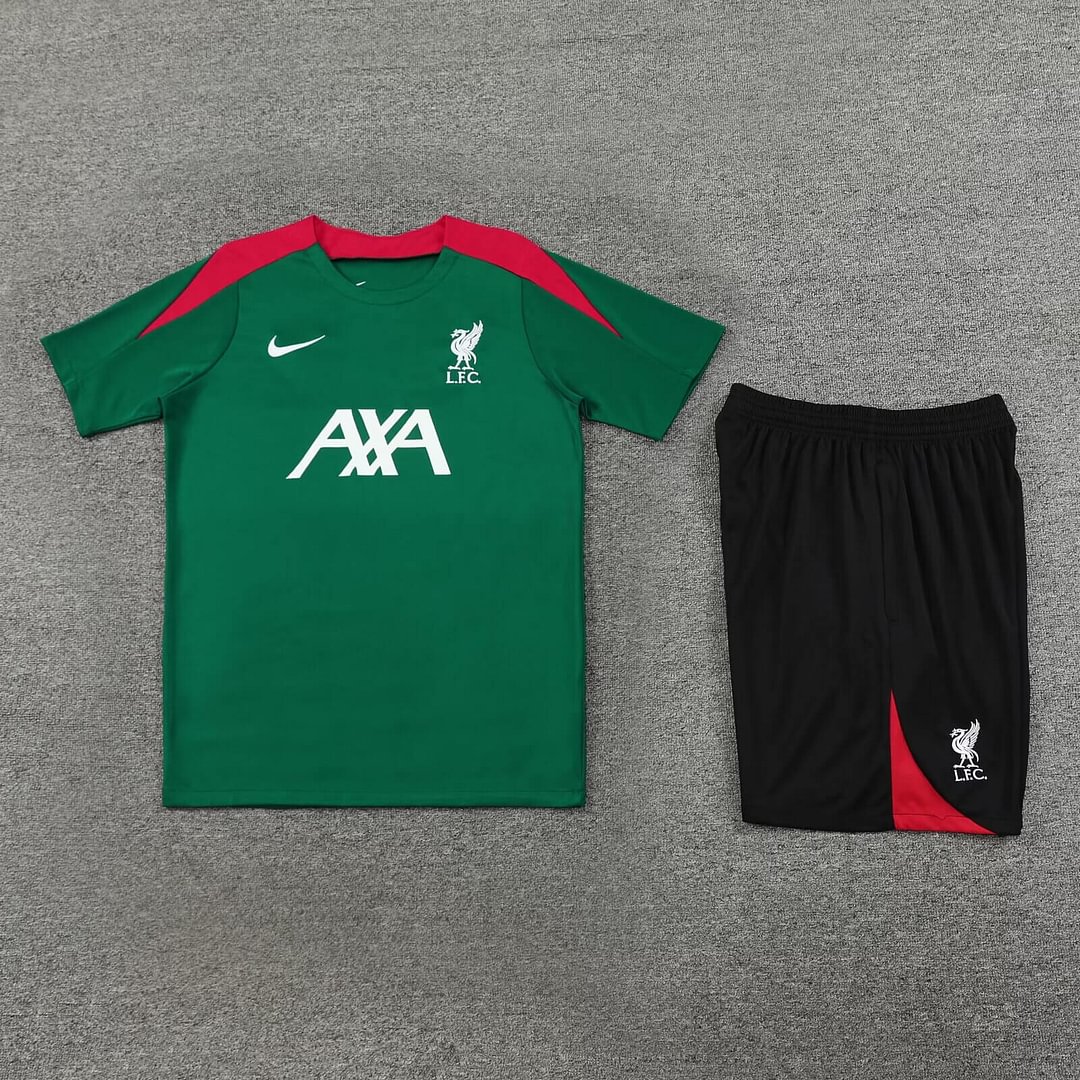 2024/2025 Liverpool Training Wear Green Suit Shirt