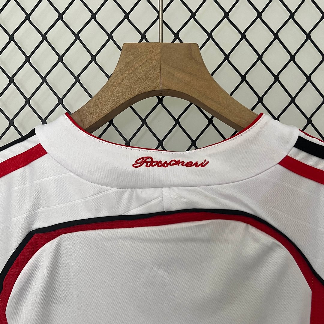 2006/2007 Retro AC Milan Away Champions League Football Shirt Kids