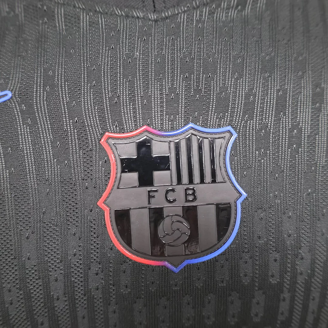 24/25 Barcelona Away Long Sleeve Football Shirt(Player Version )
