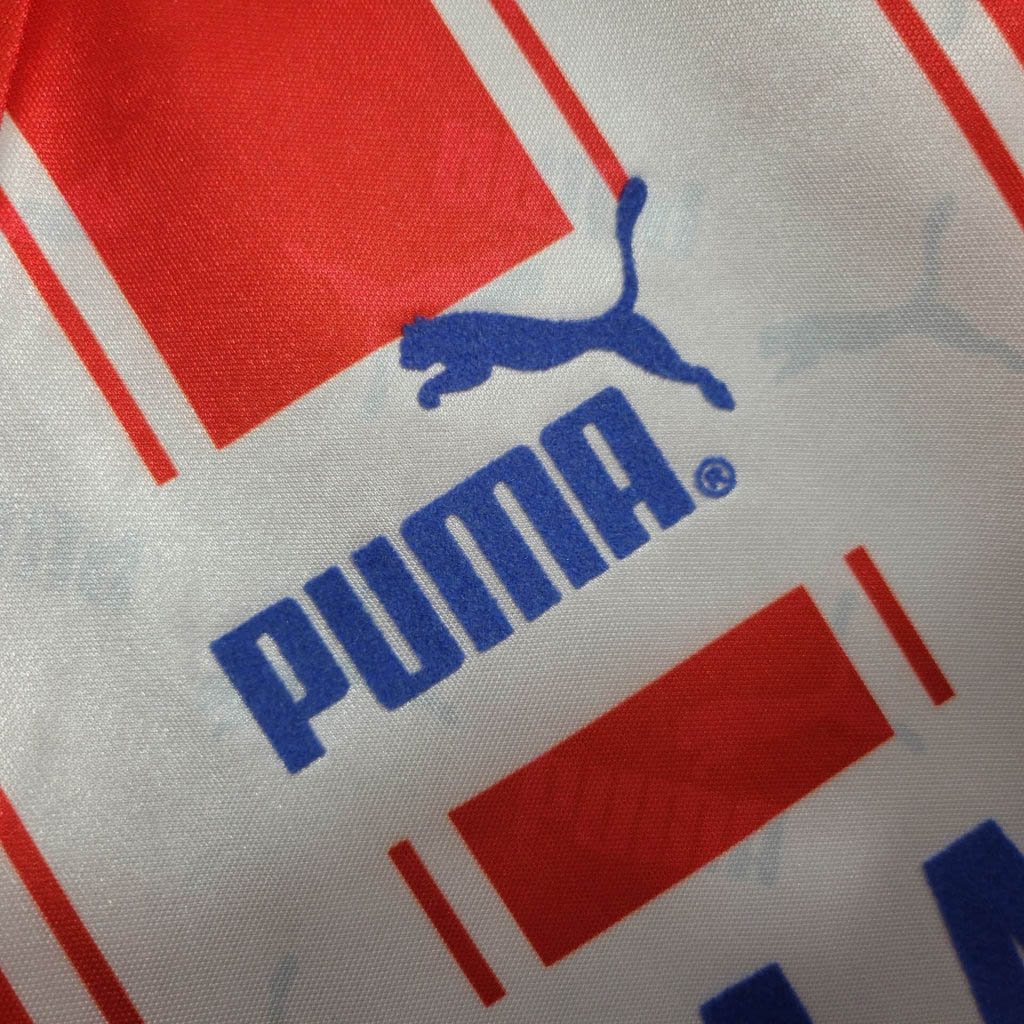 1995/1996 Retro Atletico Madrid Home Football Shirt