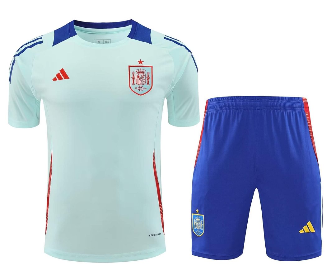 2024/2025 Spain Training Wear Black Suit Shirt