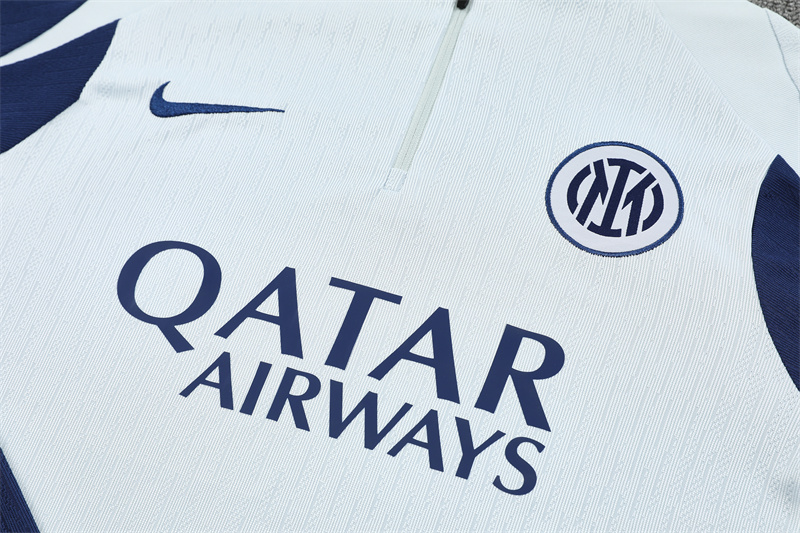 2025/2026 Inter Milan Training Wear Blue Suit Shirt