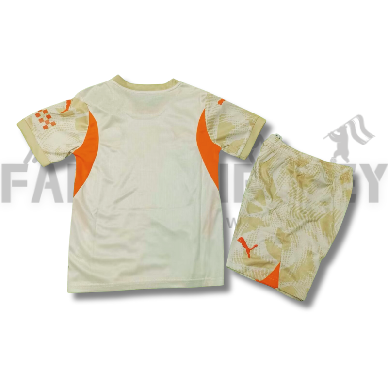 2025/2026 Manchester City Goalkeeper Football Shirt(For Kids)