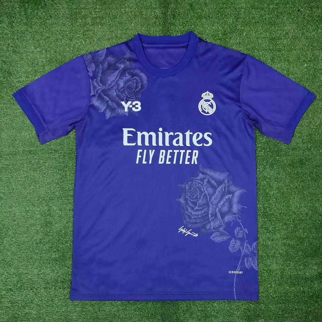 2024/2025 Real Madrid Y-3 Royal Blue Special Edition Football Shirt