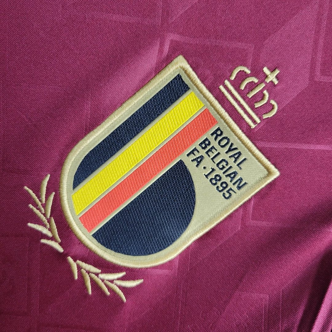 2024 Belgium Home Football Shirt( Player Version)