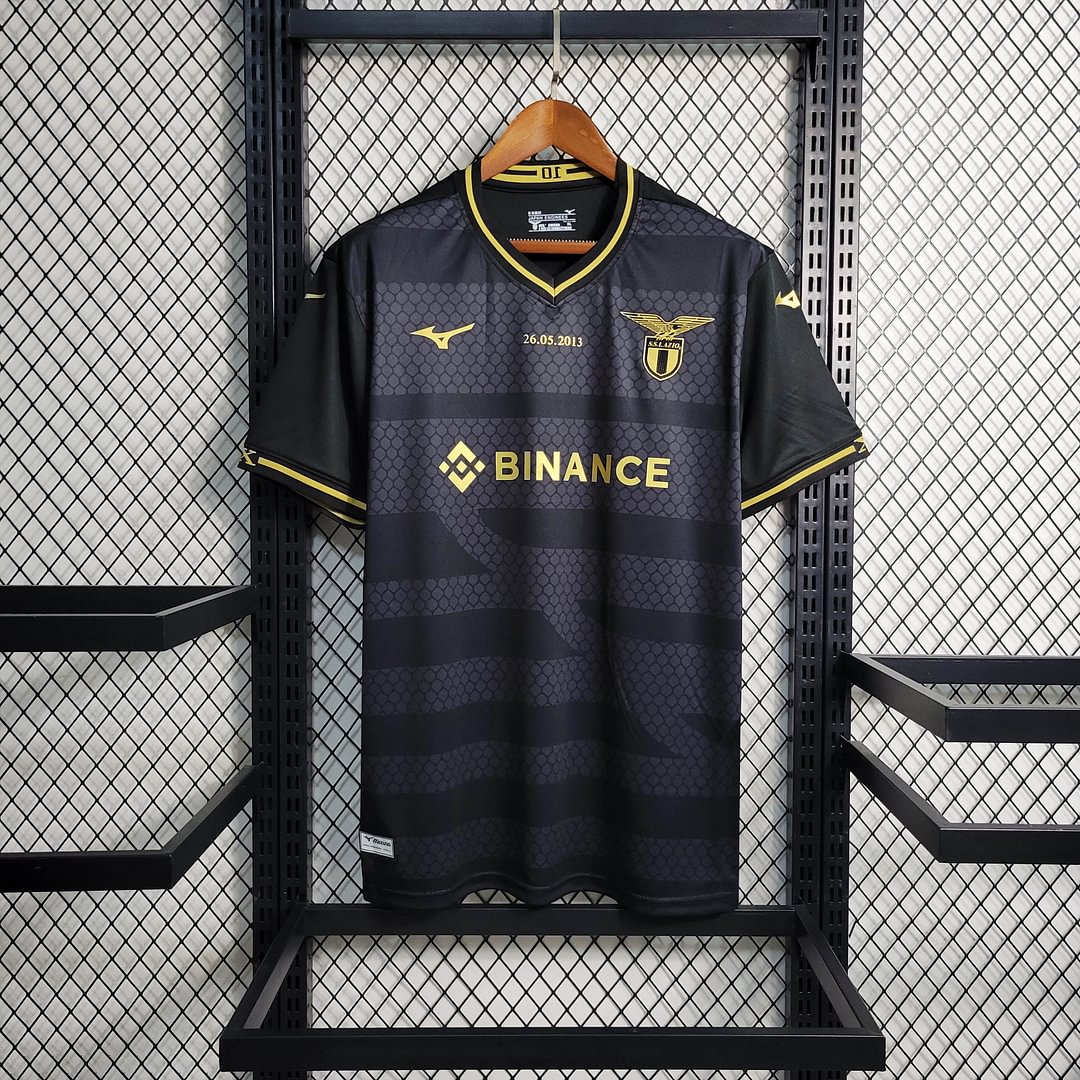 2022/2023 Lazio 10th Anniversary Edition Black Football Shirt( Fans Edition )
