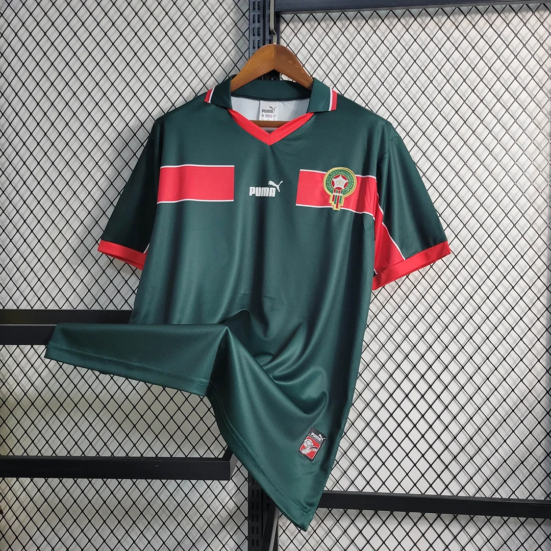 1998 Retro Morocco Home Football Shirt( Fans Edition )