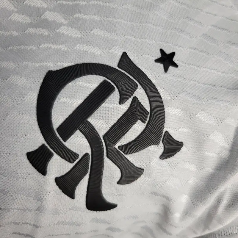 2024/2025 Flamengo White Away Football Shirt(Player Version)