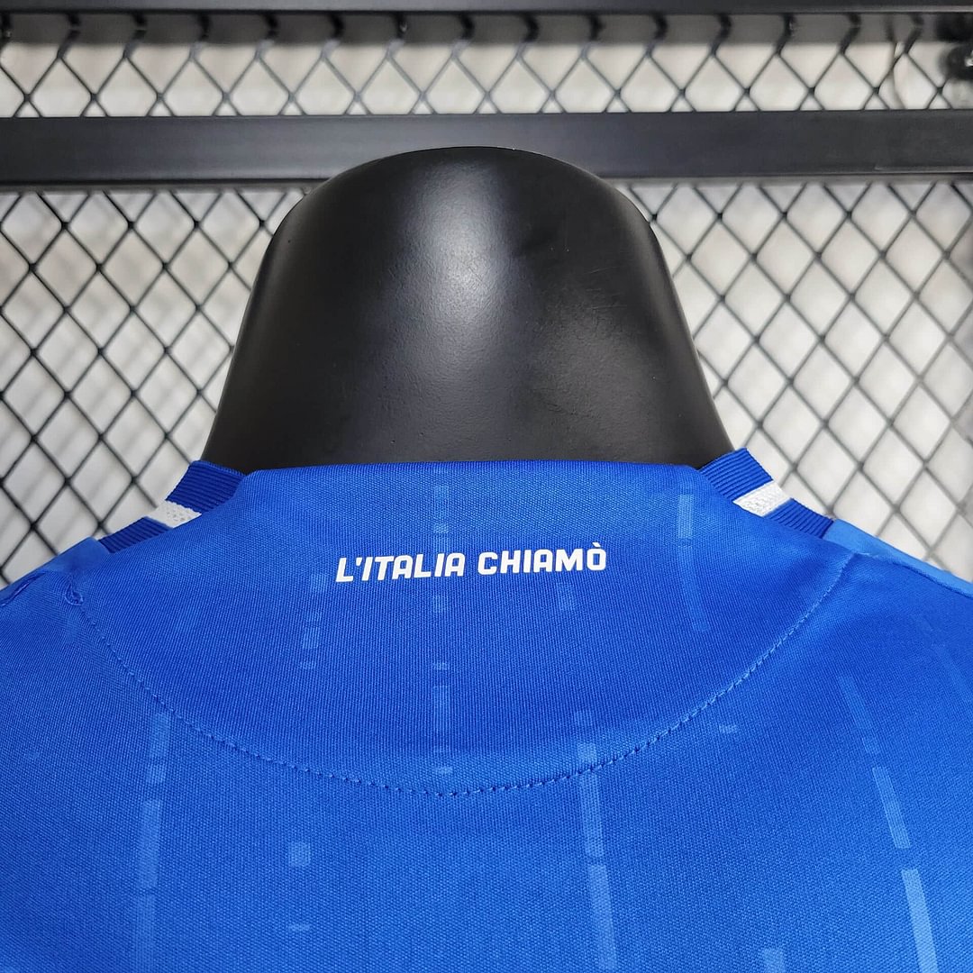 2024 Italy Home Football Shirt(Player Version)