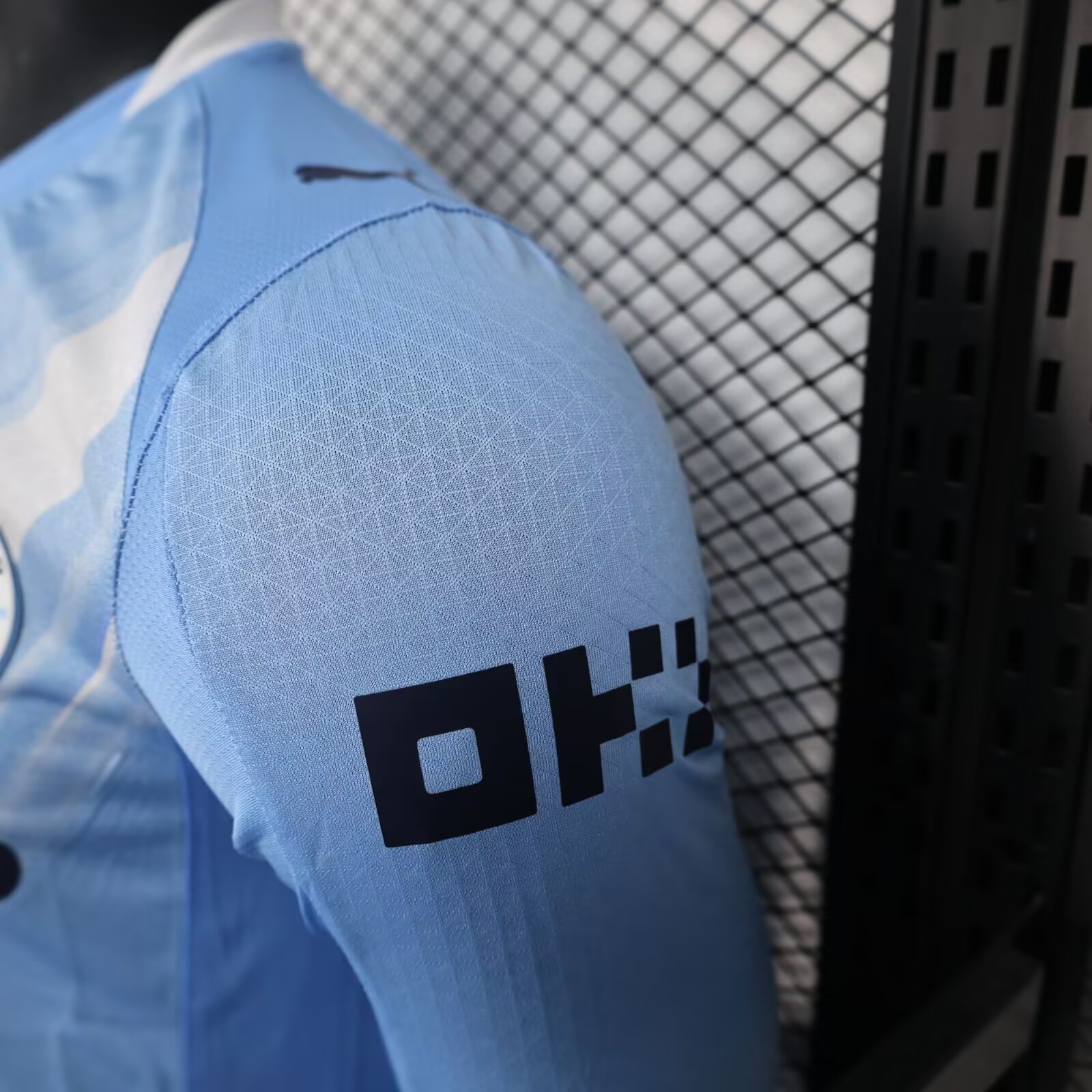 2025/2026 Manchester City Home Long Sleeves Football Jersey(Player Version)